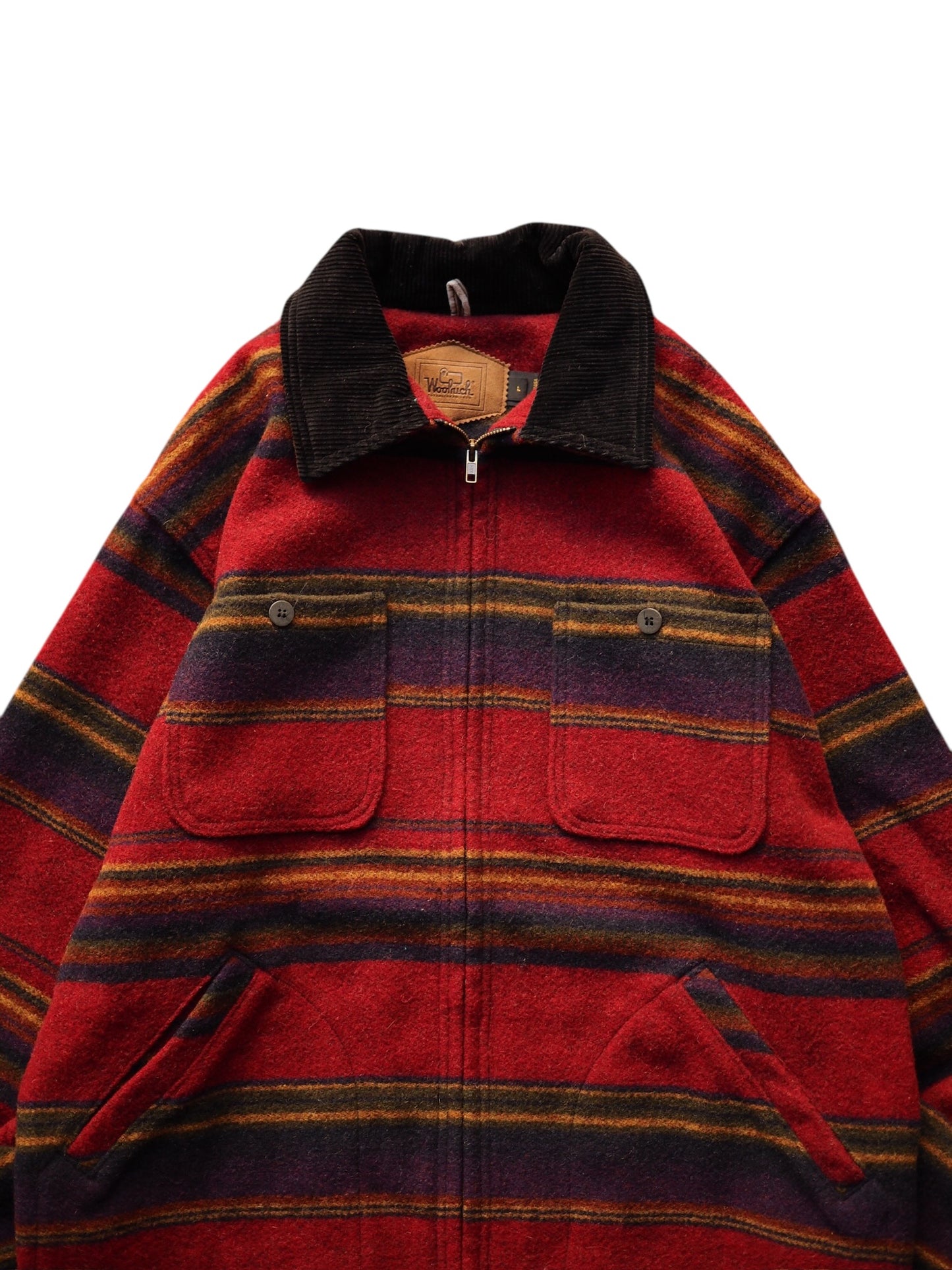 Woolrich / Wool Blanket Coat (Red)
