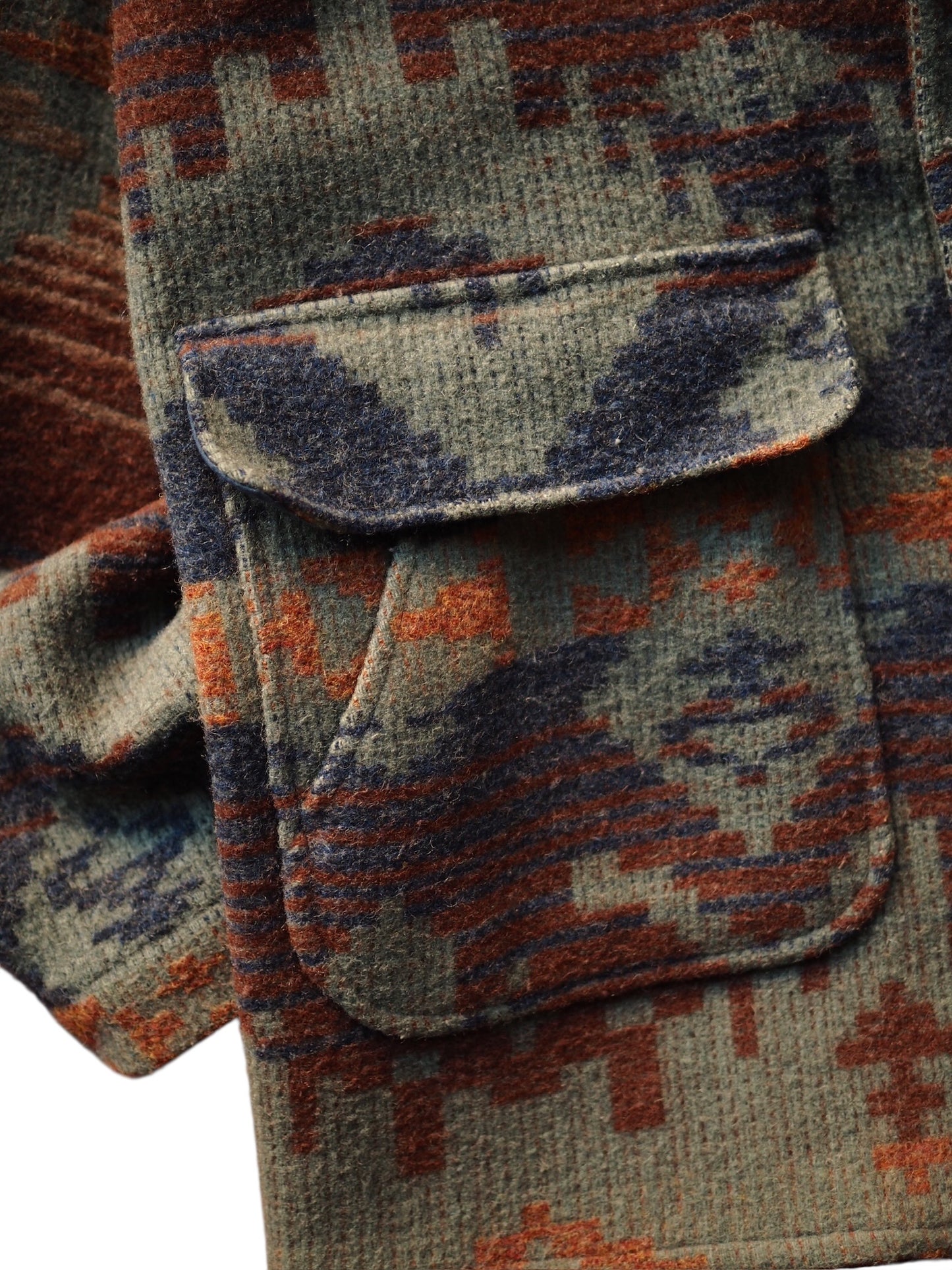 Woolrich / Wool Blanket Coat (Beige)