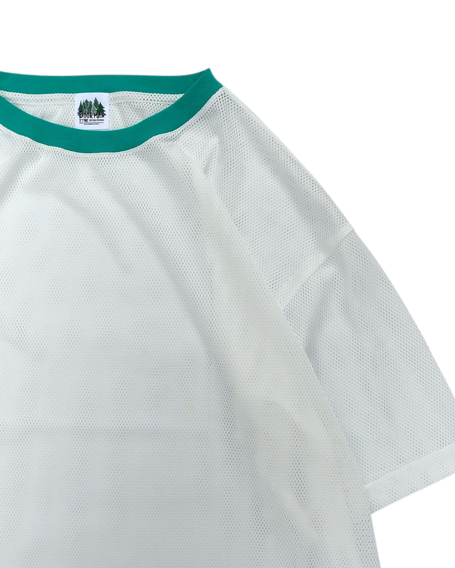 doorman store / Mesh T-Shirt (White)