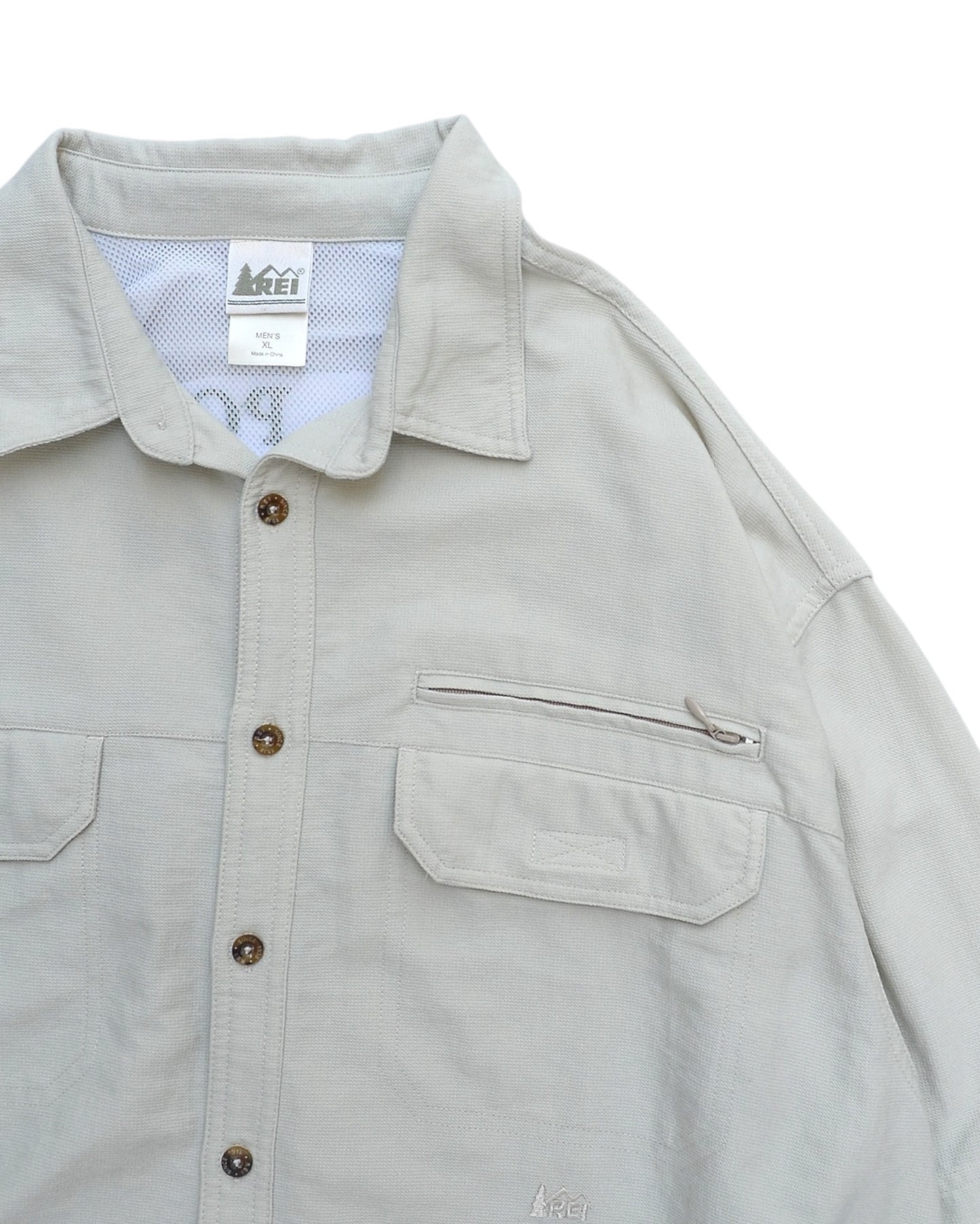 REI / Fish Embroidery S/S Shirt