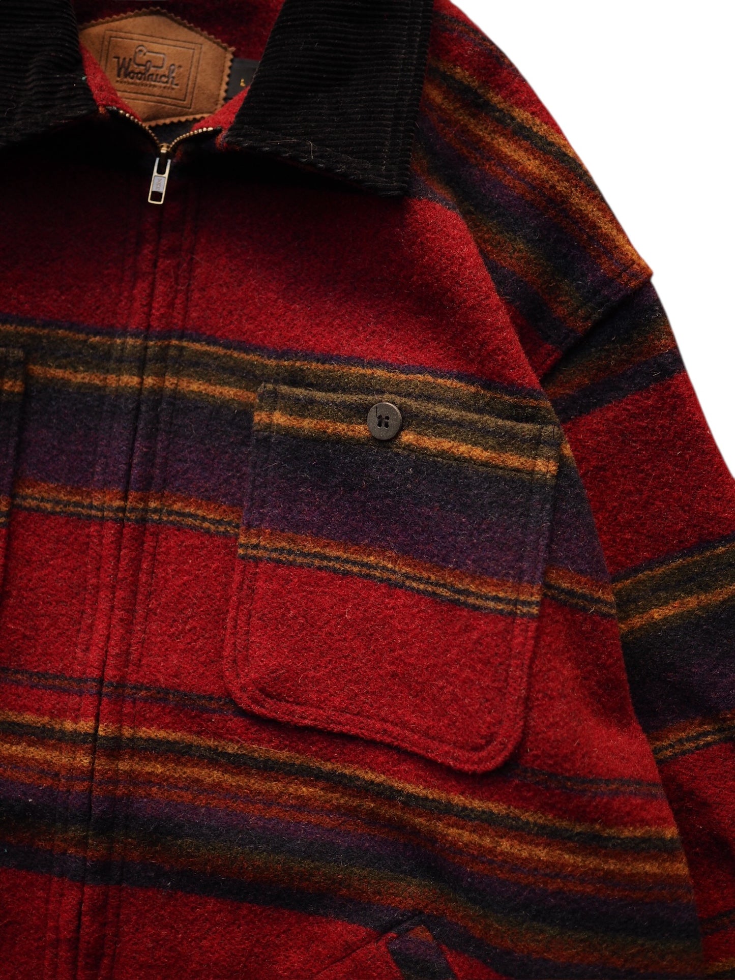 Woolrich / Wool Blanket Coat (Red)