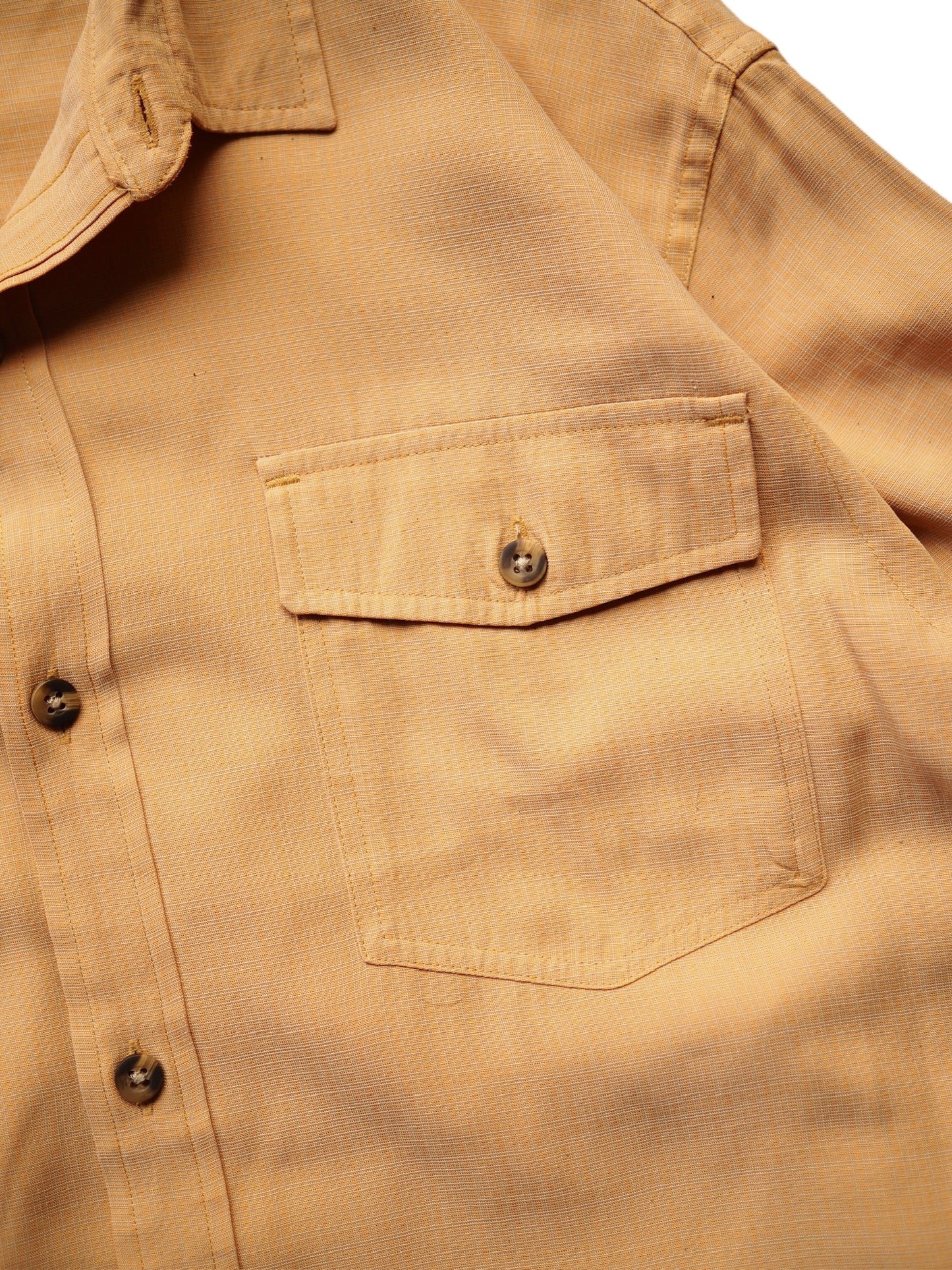 REI / Rayon/Polyester Shirt (Yellow)