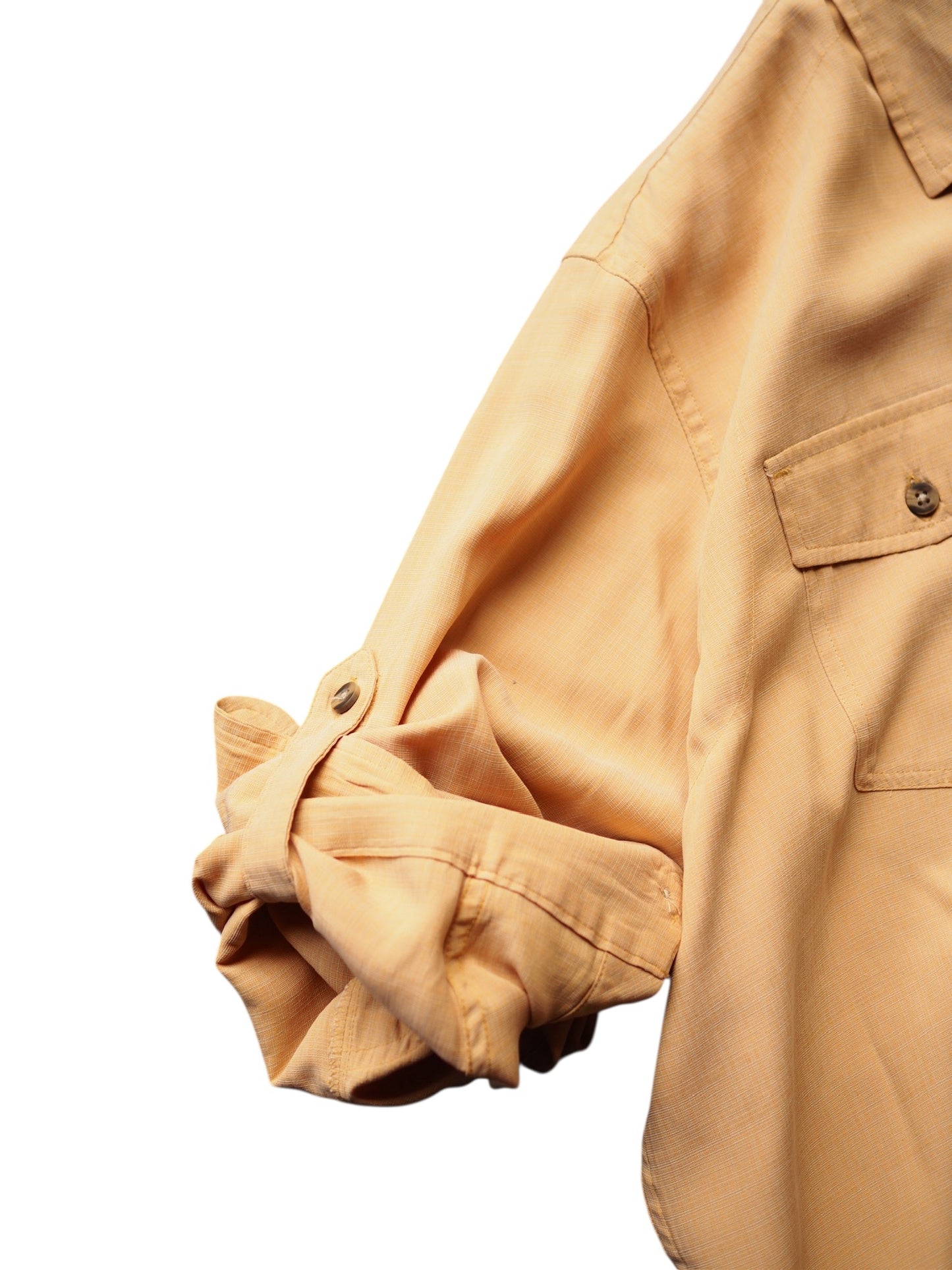 REI / Rayon/Polyester Shirt (Yellow)