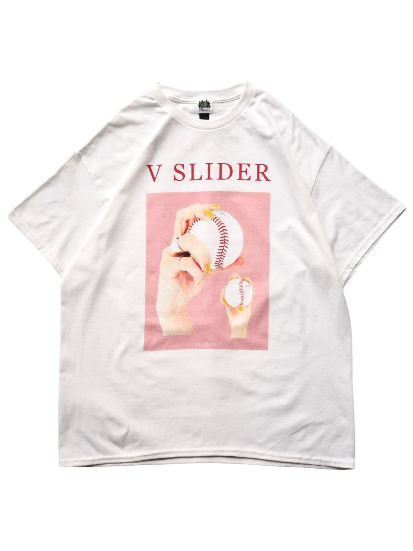 LLL / 変化球 T-Shirt "V SLIDER"