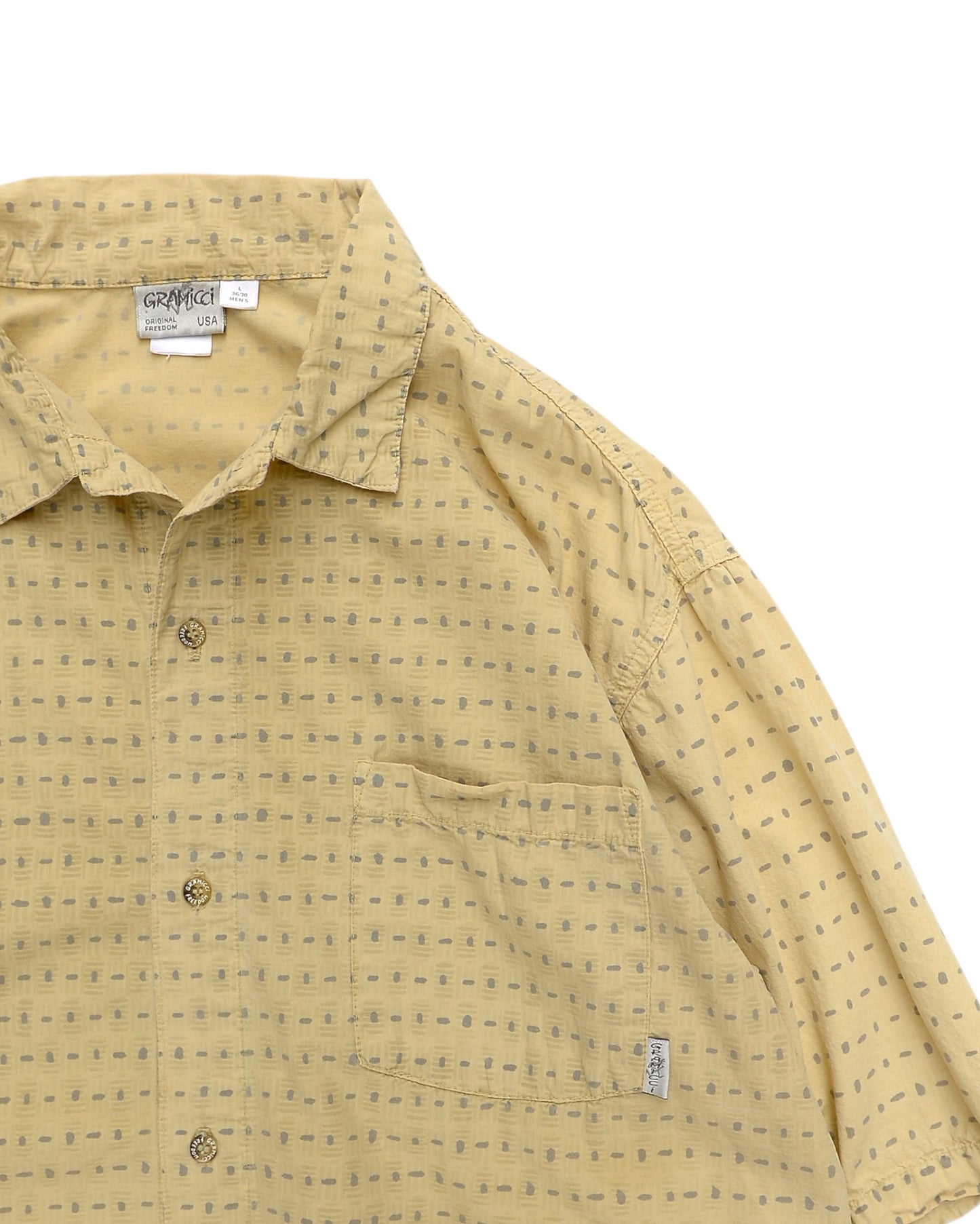 GRAMICCI / 90's Patterned S/S Shirt