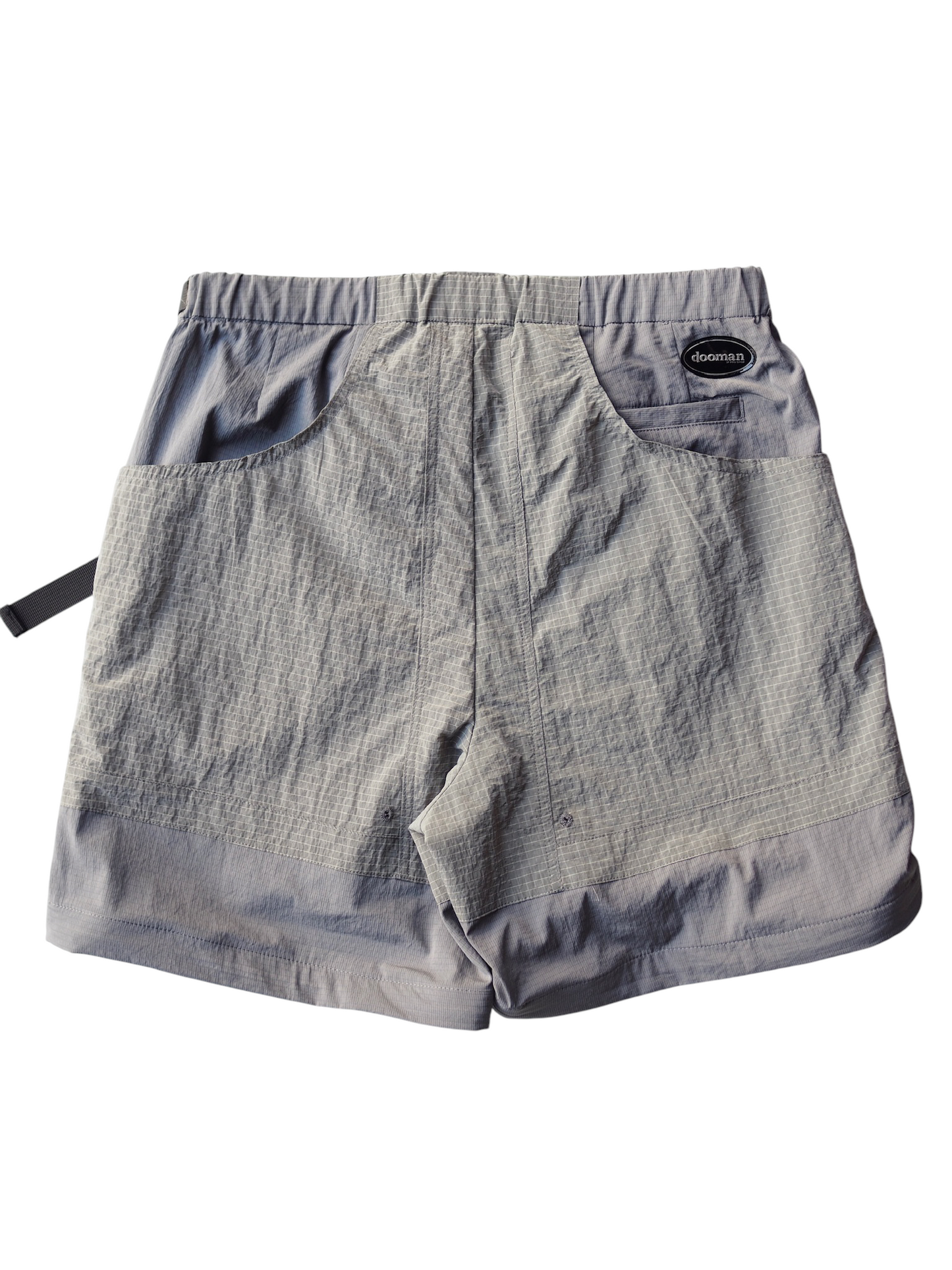 doorman store / Nylon Mesh Convertible Pants (Grey)