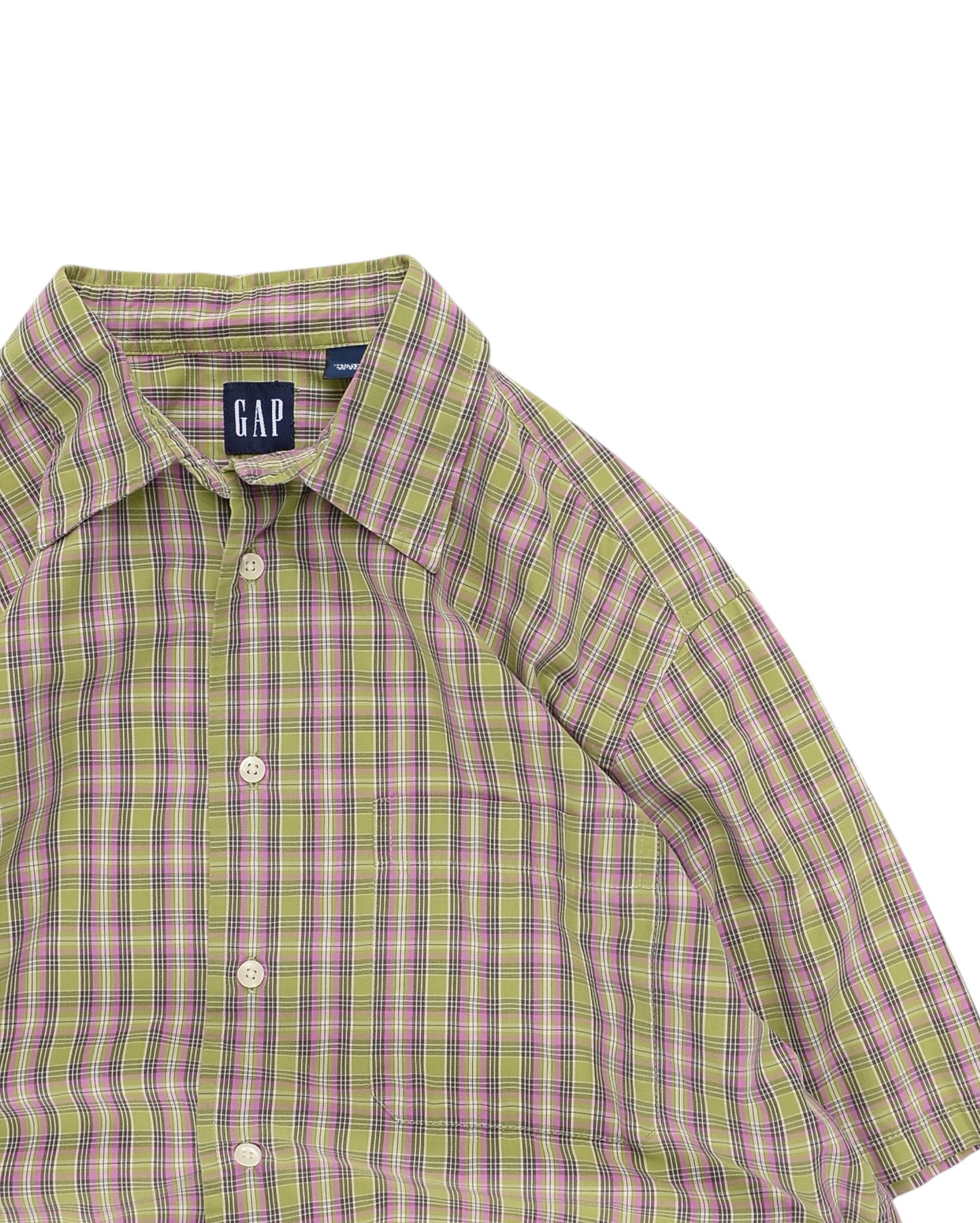 GAP / 90's Check S/S Shirt