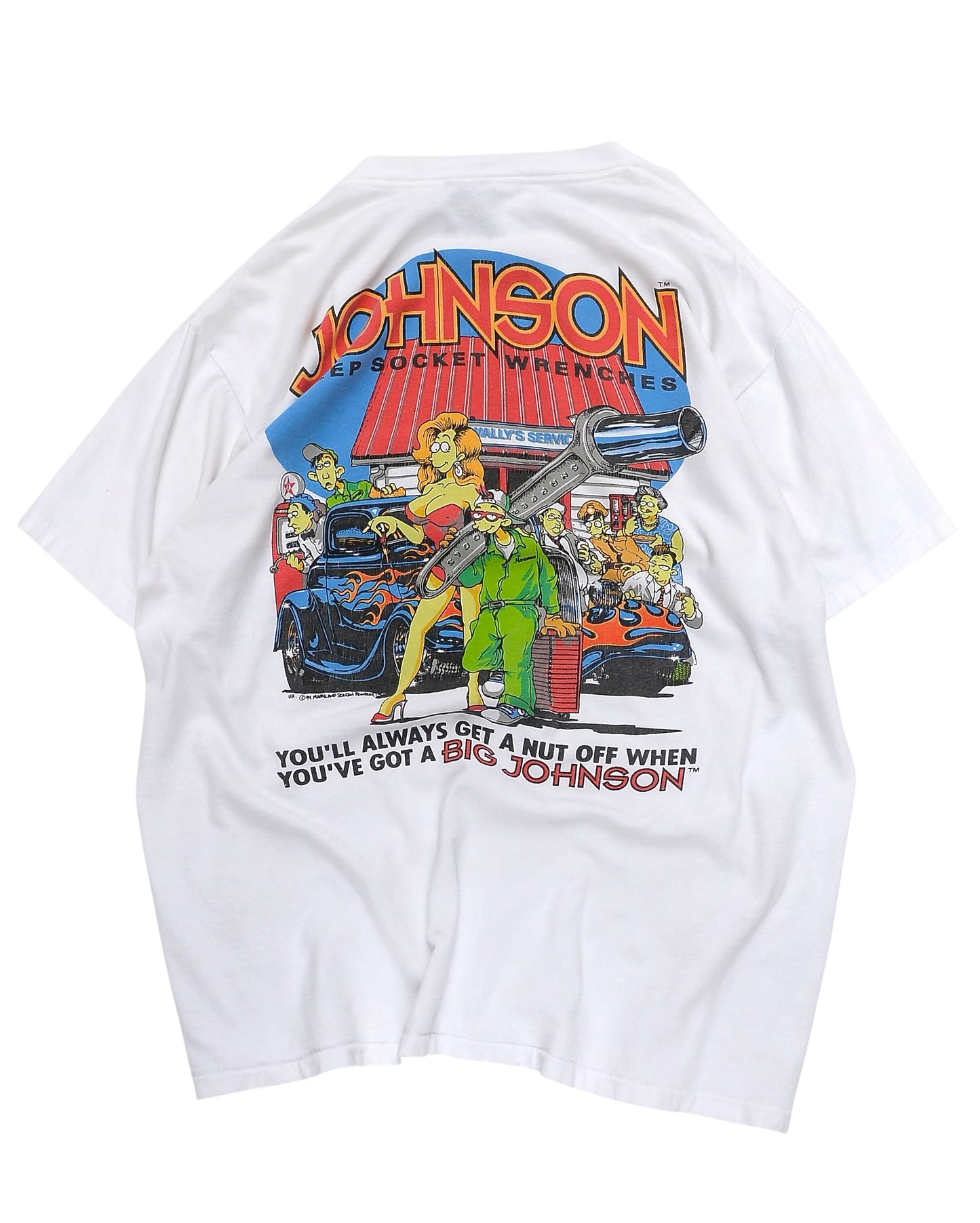 BIG JOHNSON / 90's "Johnson Wrenches" T-Shirt