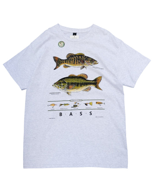 LIBERTY GRAPHICS / "BASS & FLIES" T-Shirt