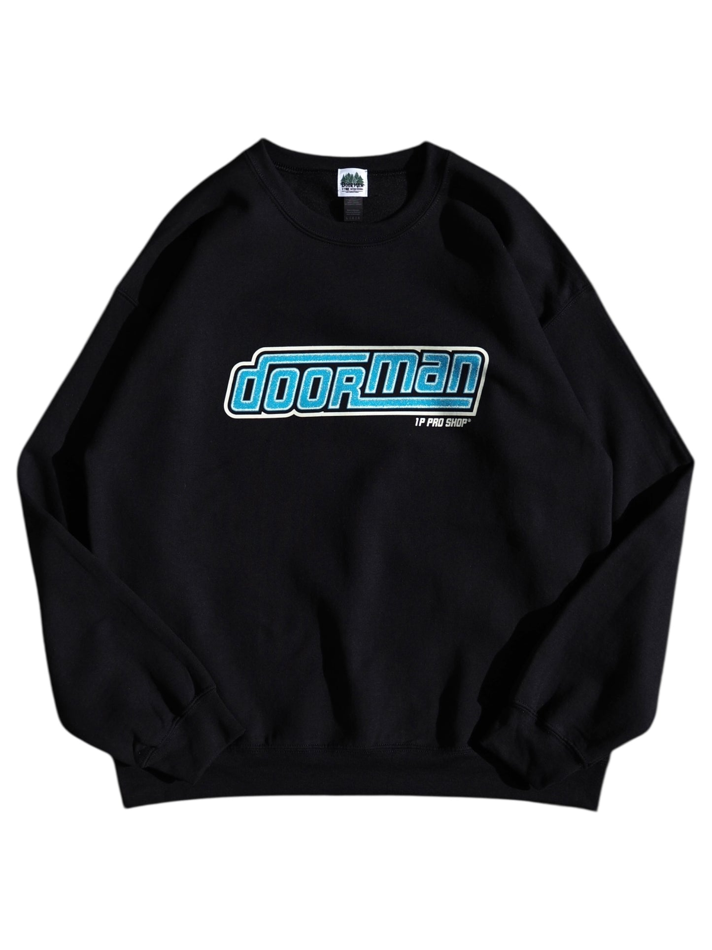 doorman store / Space Logo Sweat (BLACK)