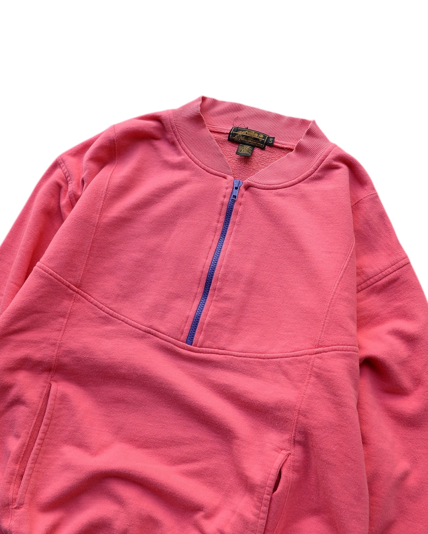 Eddie Bauer / 80-90's Harfzip Sweat Pullover