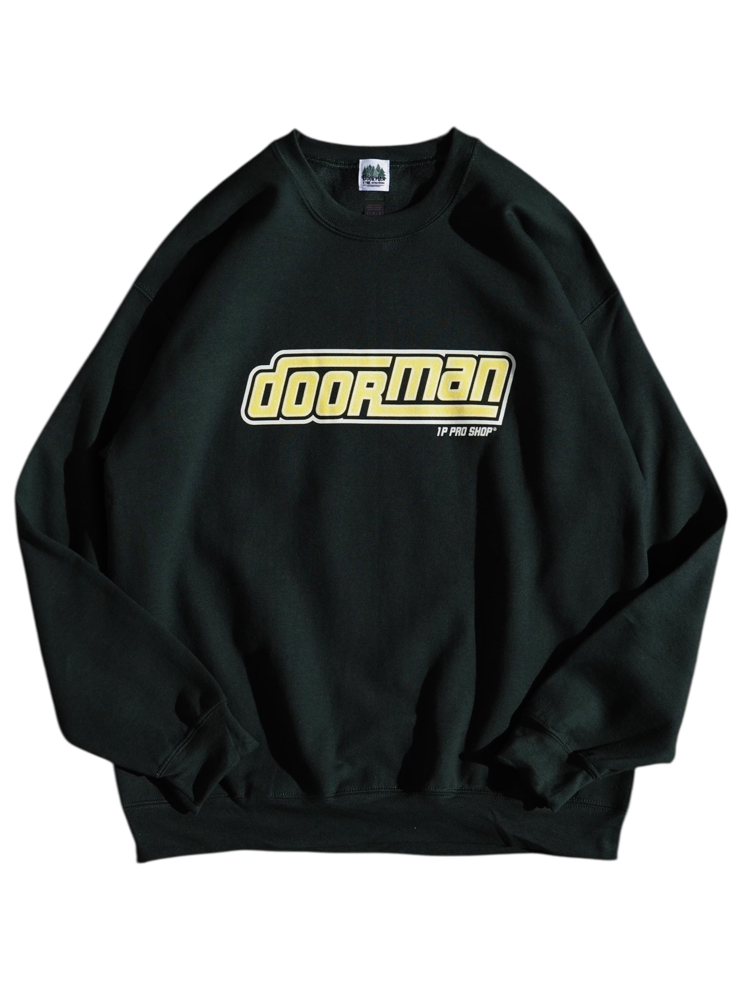 doorman store / Space Logo Sweat (GREEN)