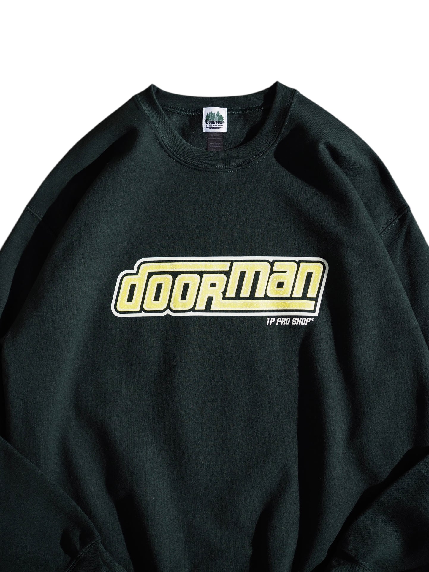 doorman store / Space Logo Sweat (GREEN)