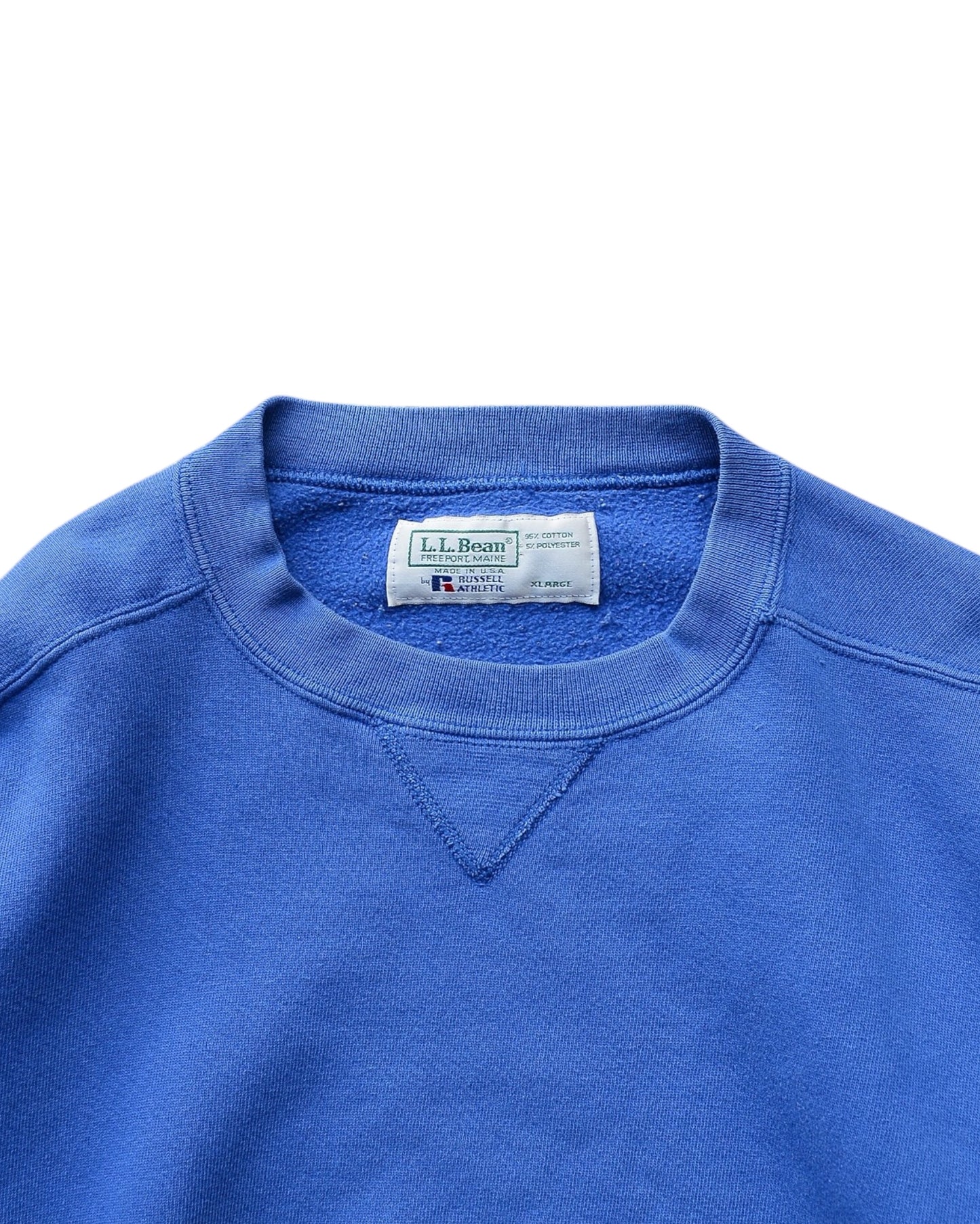 L.L.Bean by Russell Athletic / Crewneck Sweat (BLUE)