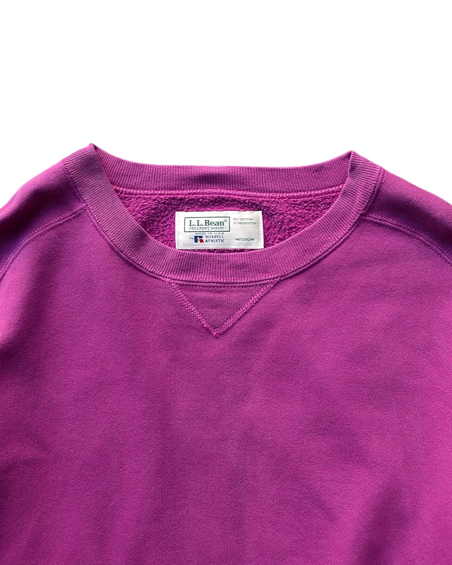 L.L.Bean by Russell Athletic / Crewneck Sweat (PINK)